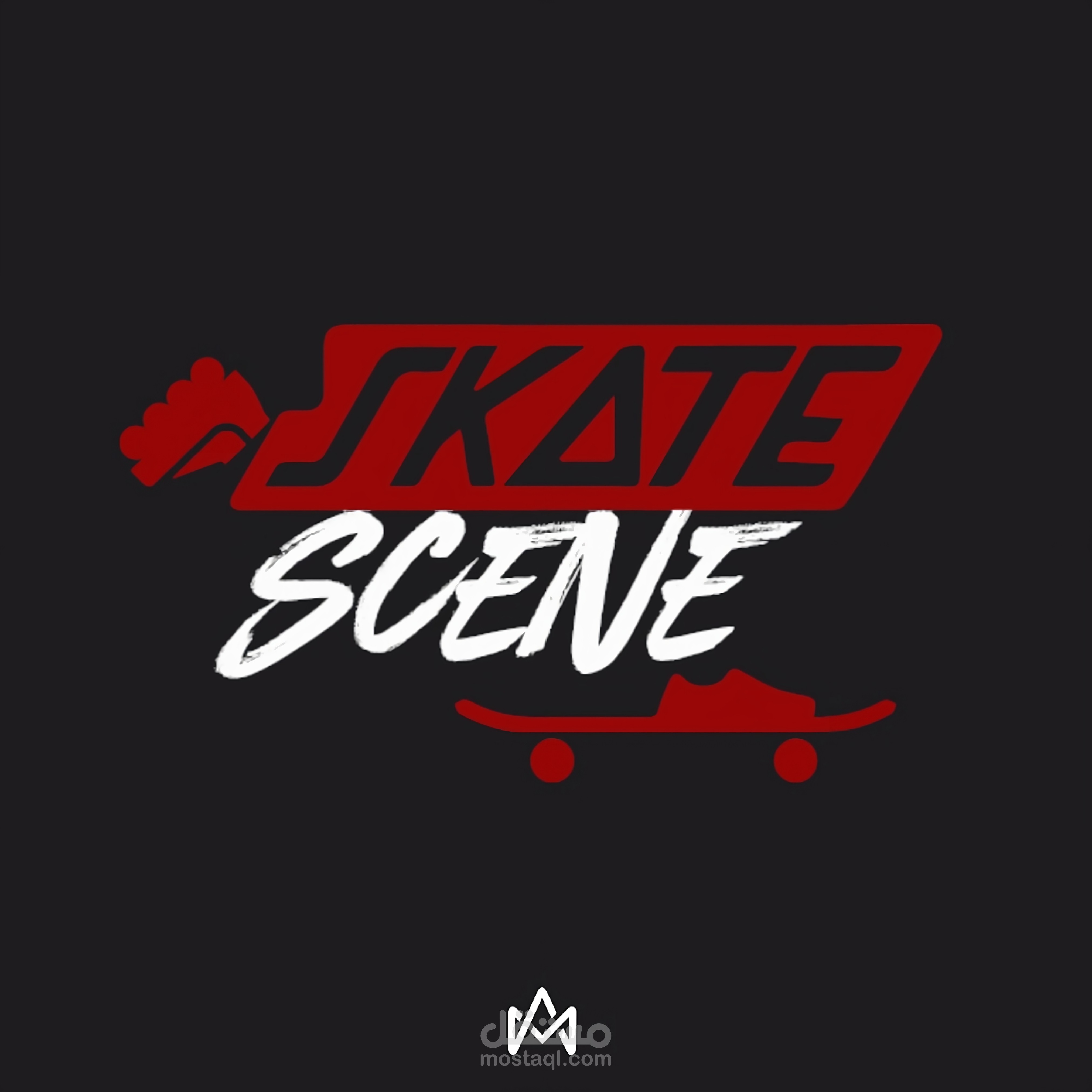skate scene team logo