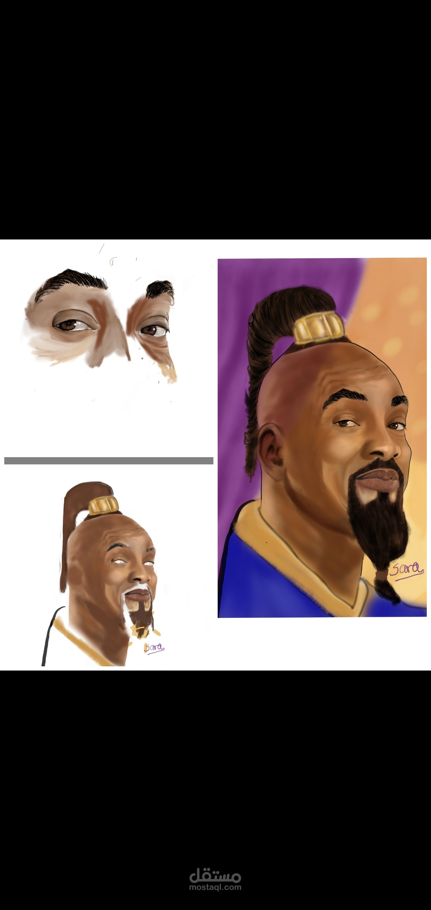 رسامه ولدي خبره في الرسم باستخدام الفوتوشوب والاليستريتور