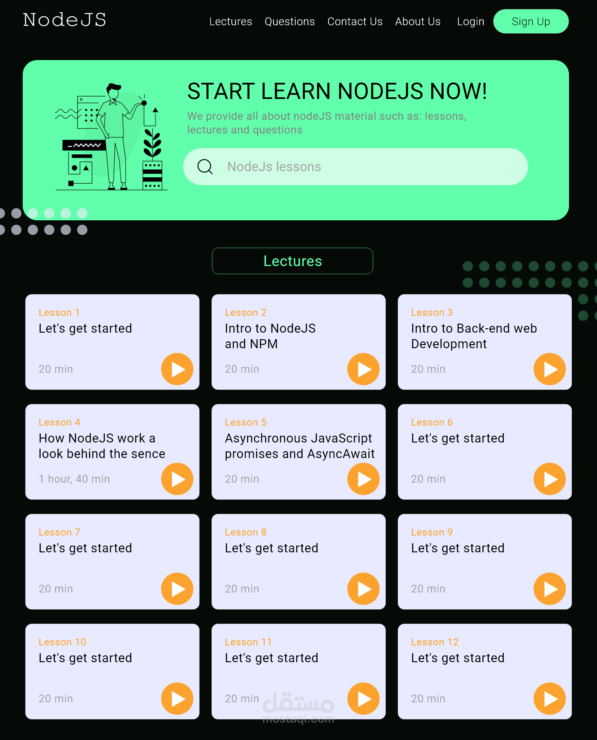 Landing Page