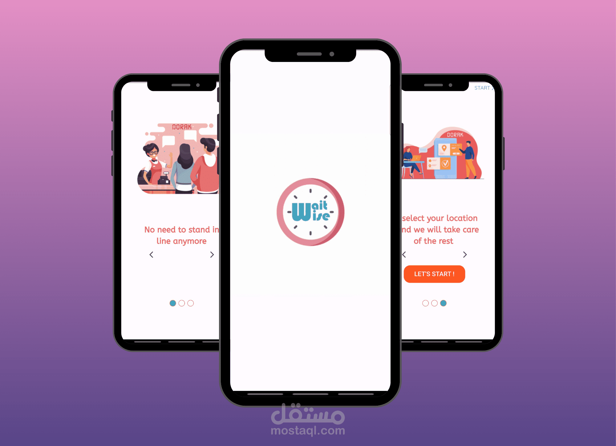Wait Wise app