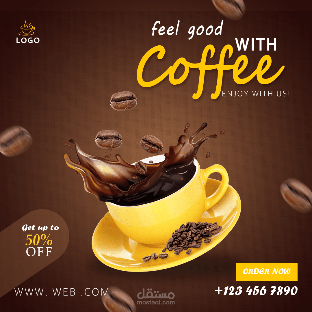 Coffee Social Media Banner