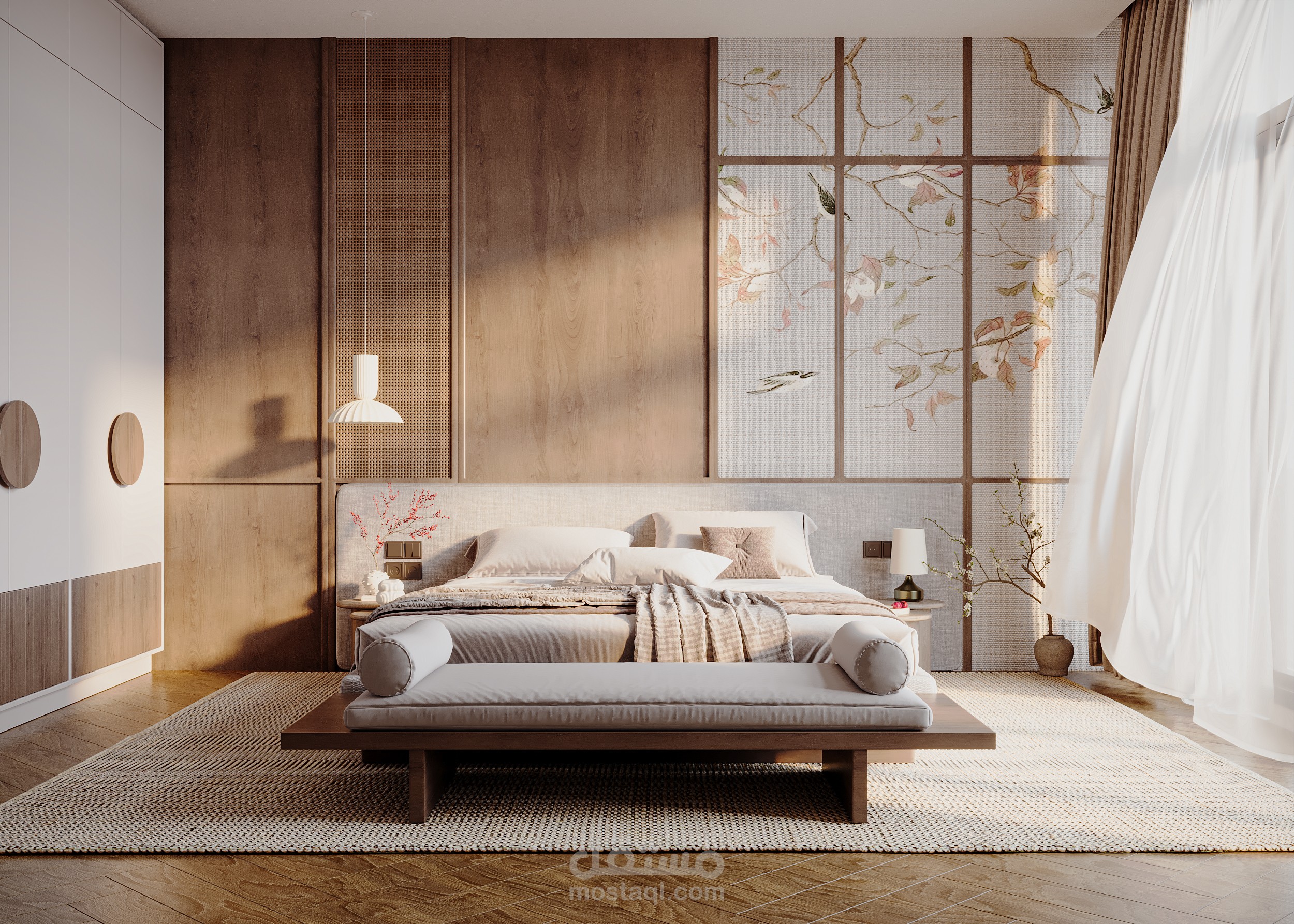 Japanese Modern Bedroom