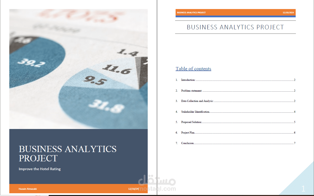 تحرير ومراجعة ملف ورد وتصميم عرض باوربوينت (اللغة إنجليزي)