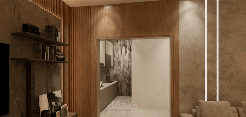 فيديو تصميم داخلي 3d لفيلا سكنية