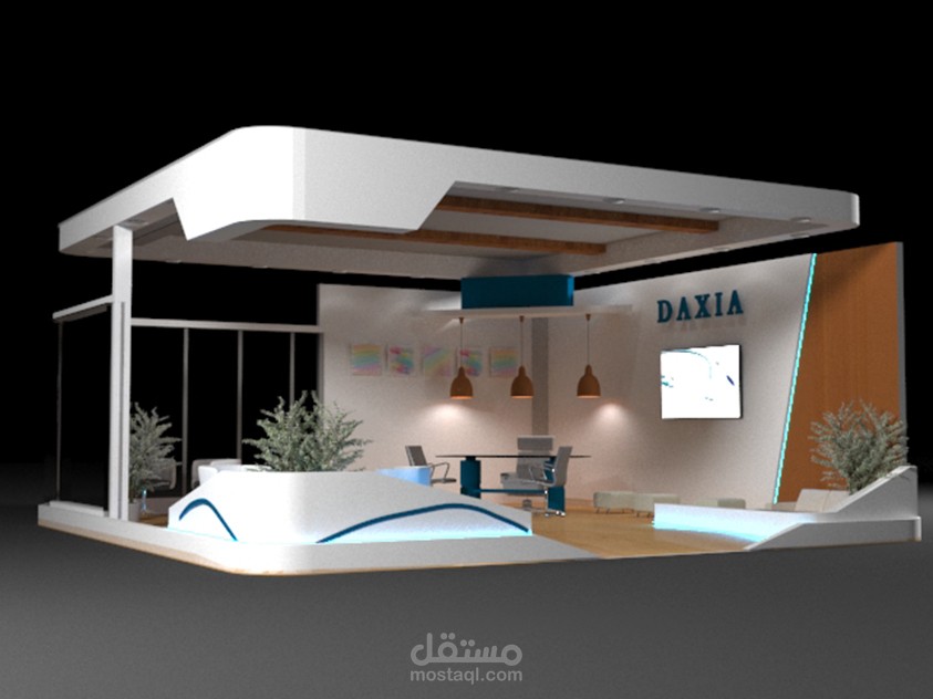 تطبيق ورشة تصميم booth