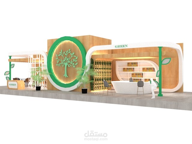 تطبيق ورشة تصميم booth