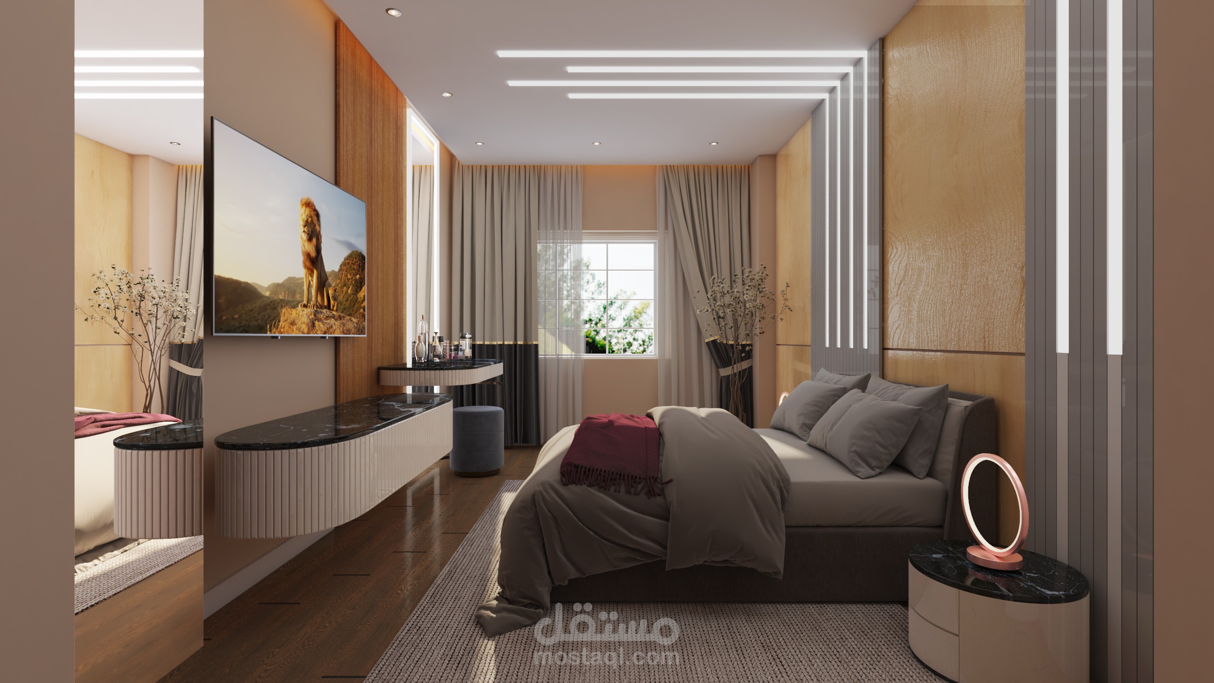 Master bedroom design