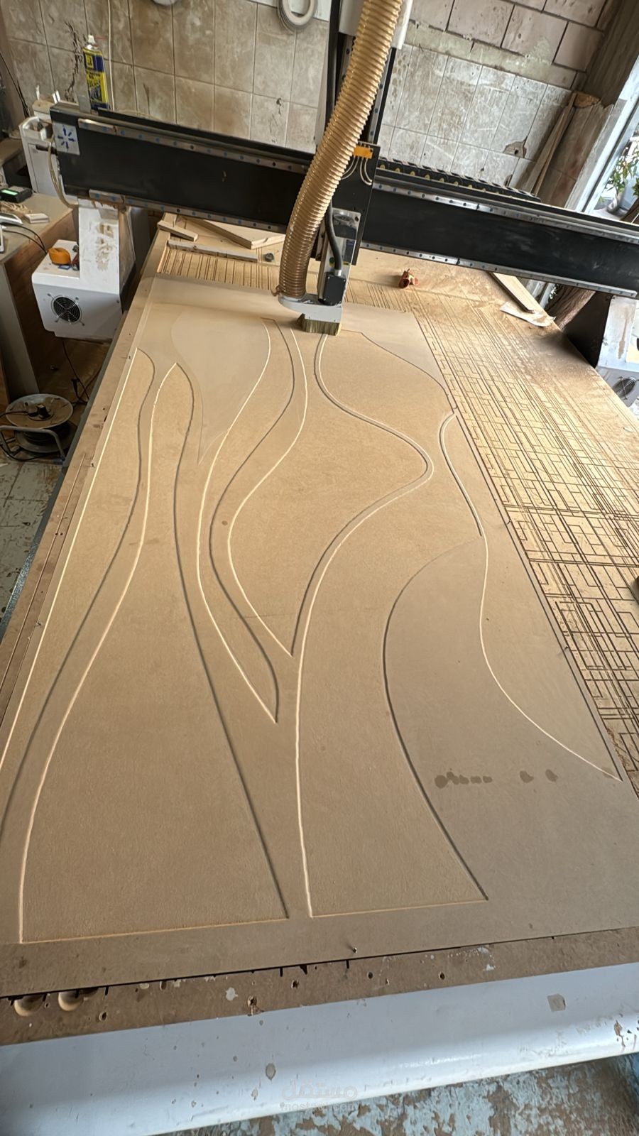 تصميم اعمال لحفر على الخشب CNC