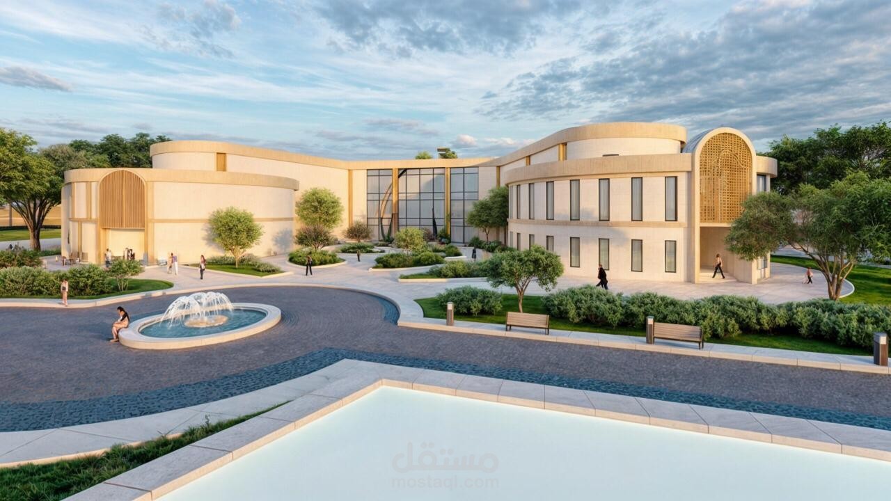 تصميم متحف يعكس الهوية والتراث بأسلوب معاصر