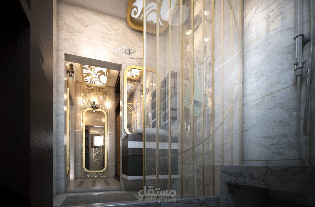 تصميم حمامات