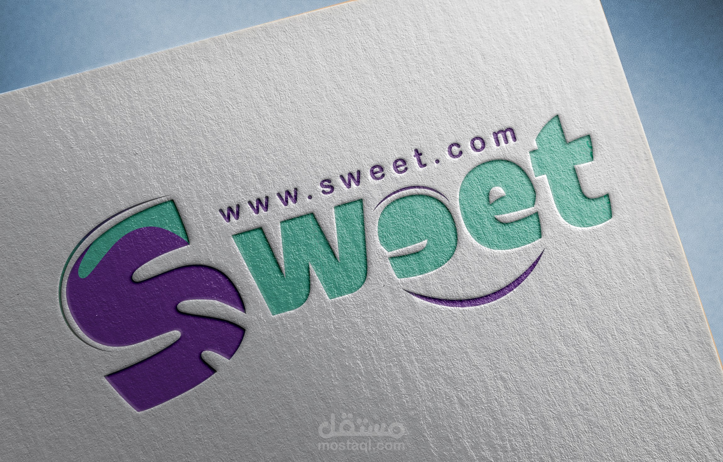 هوية بصرية "سويت - sweet"