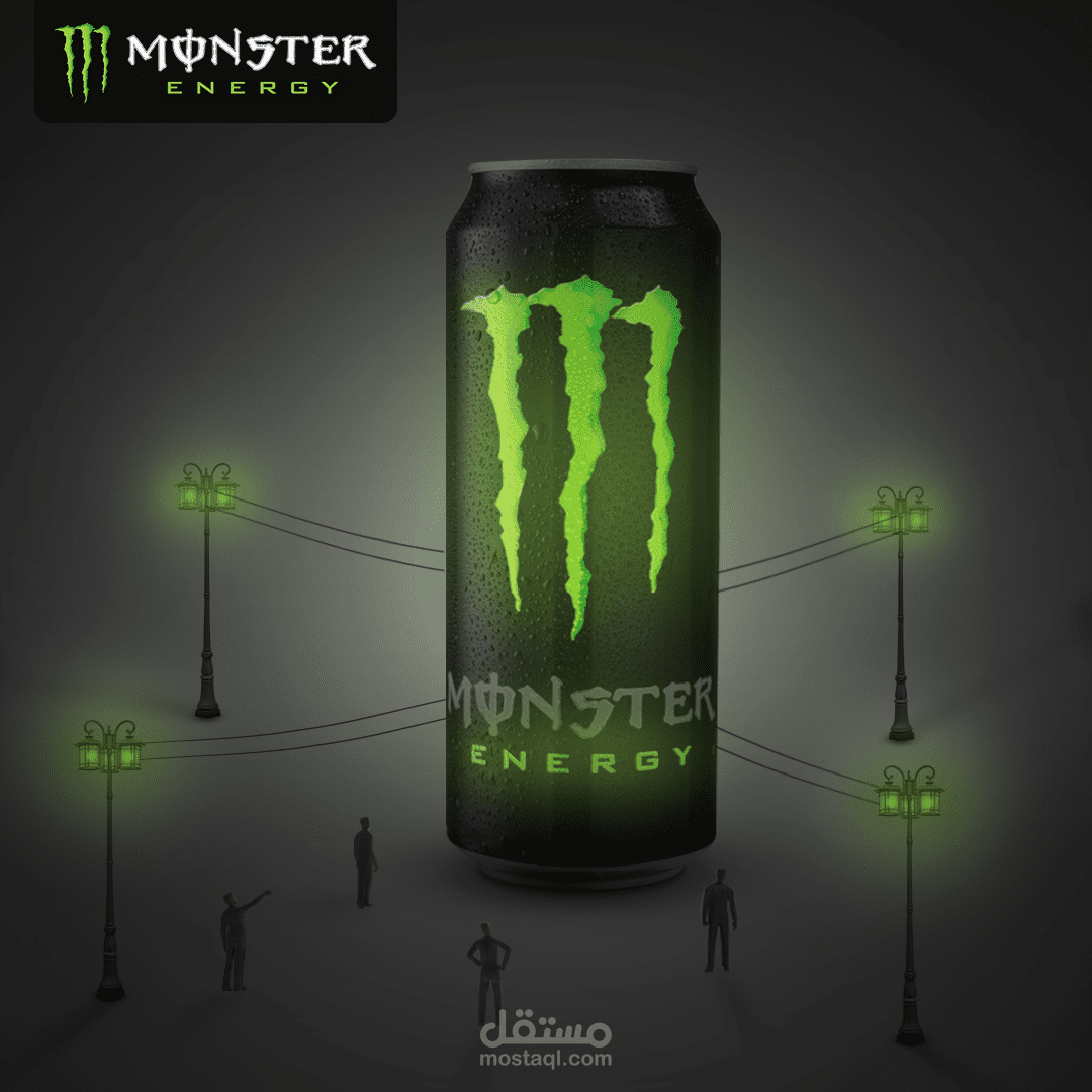 تصاميم سوشيال ميديا Monster Energy