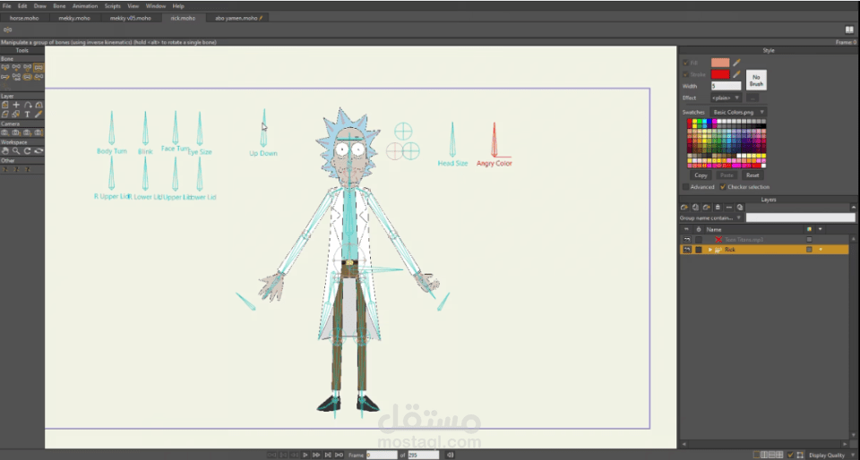 2D animation