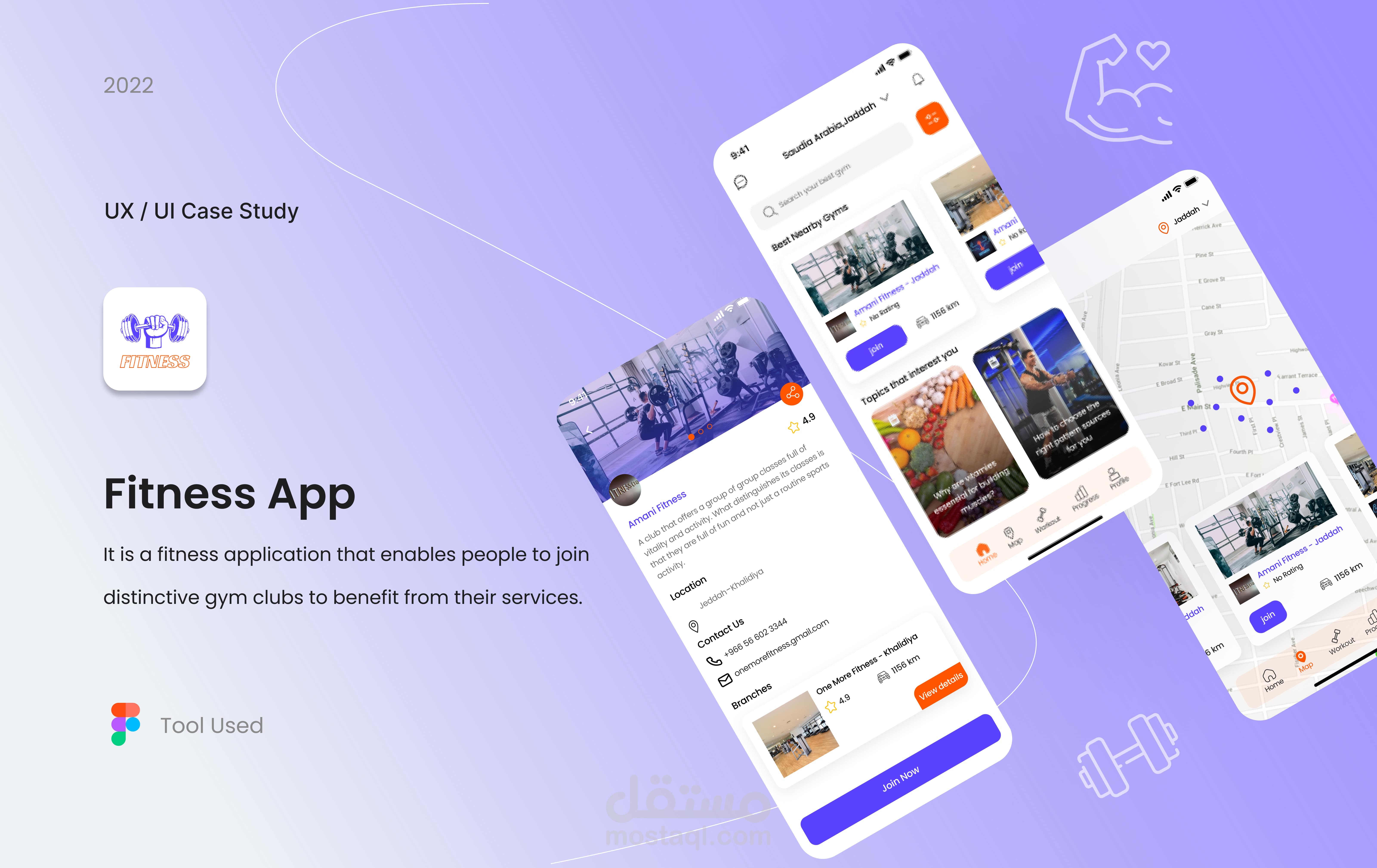 تصميم واجهات UX UI بشكل احترافي وجذاب لتطبيق