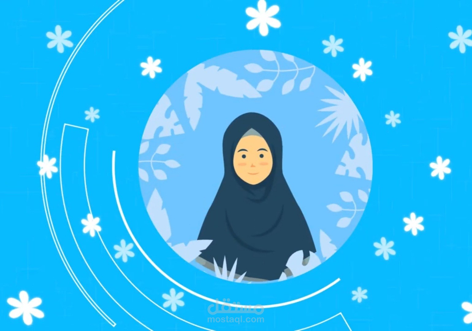 موشن جرافك لمنصة ميكال