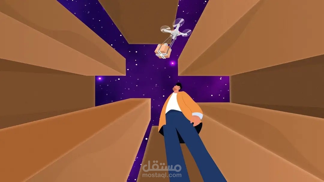 موشن جرافك لشركة فاتح للتطوير