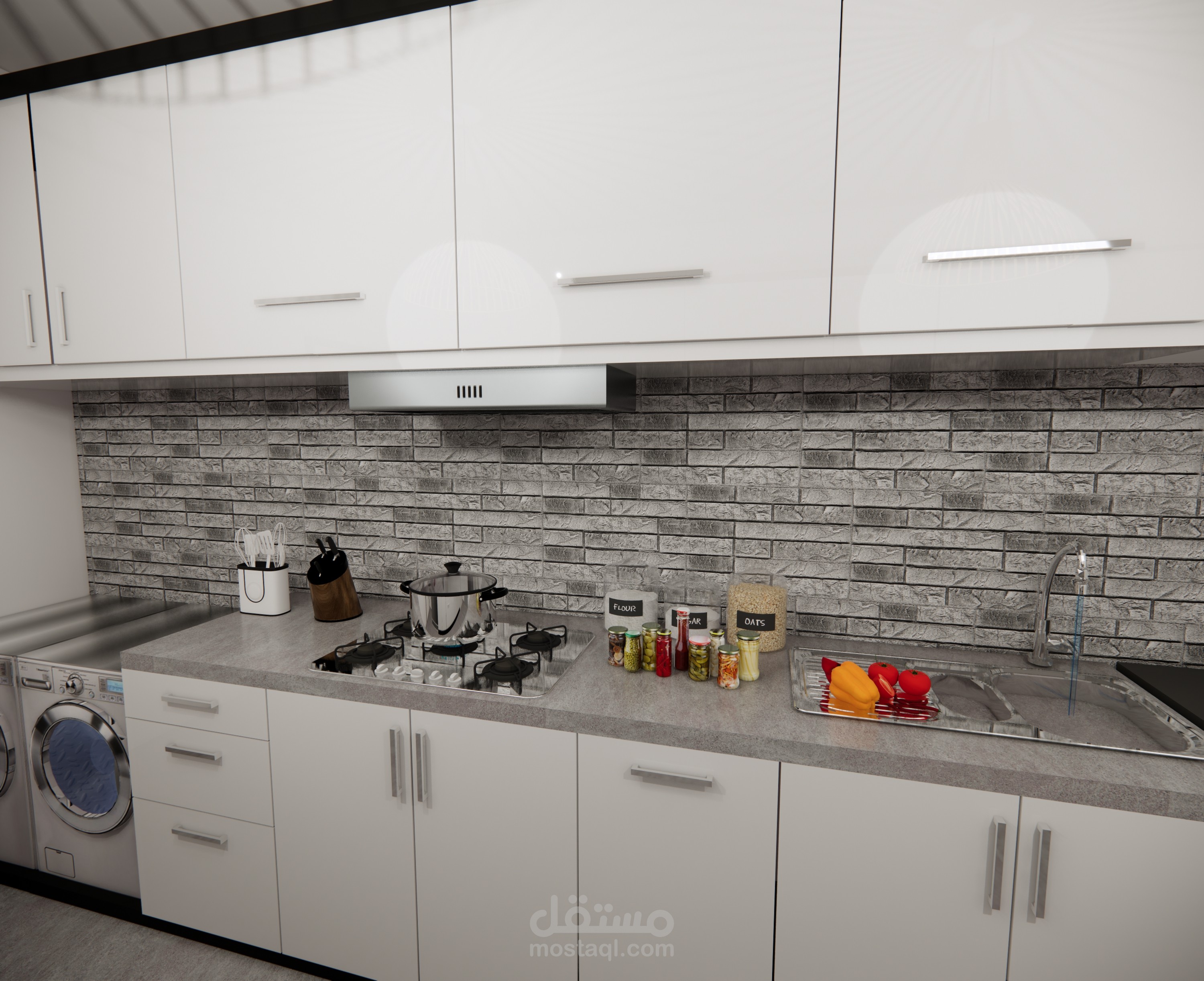 تصميم مطبخ مودرن