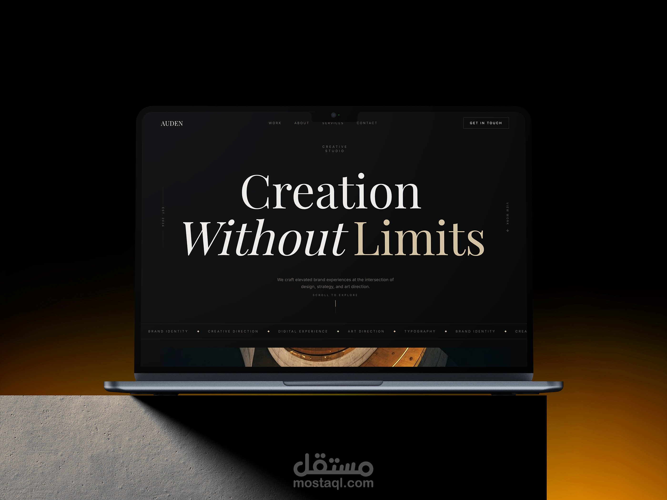 AUDEN — Creative Studio Website