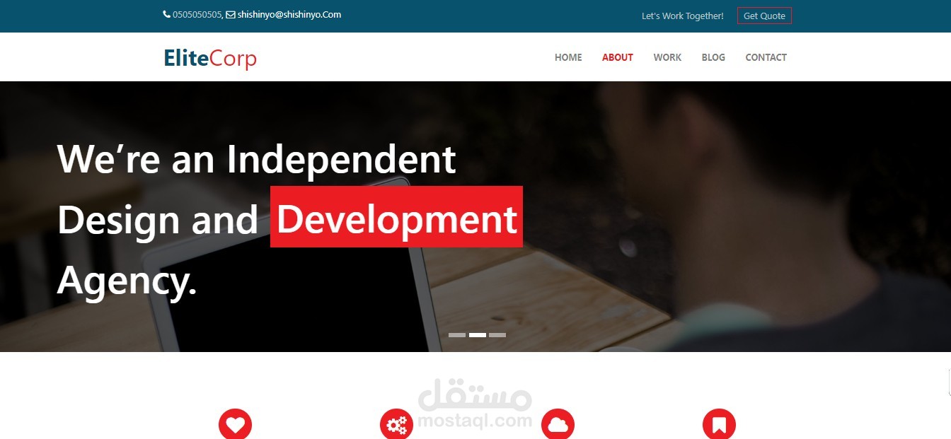 website design