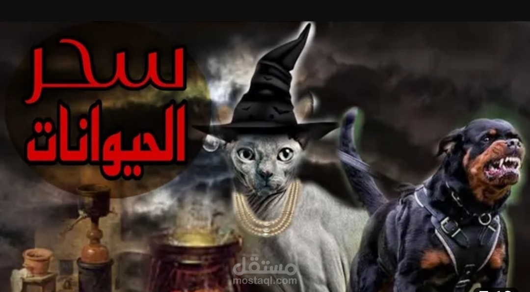 فيديو لقناه يوتيوب عن السحر بالحيوانات