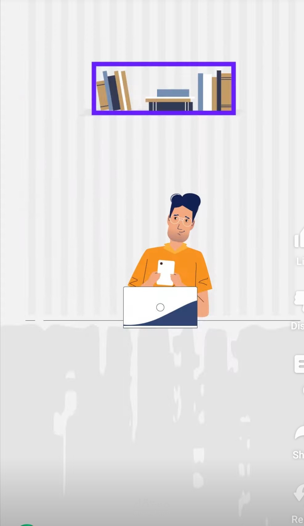اعلان موشن جرافيك عن الذكاء الاصطناعي