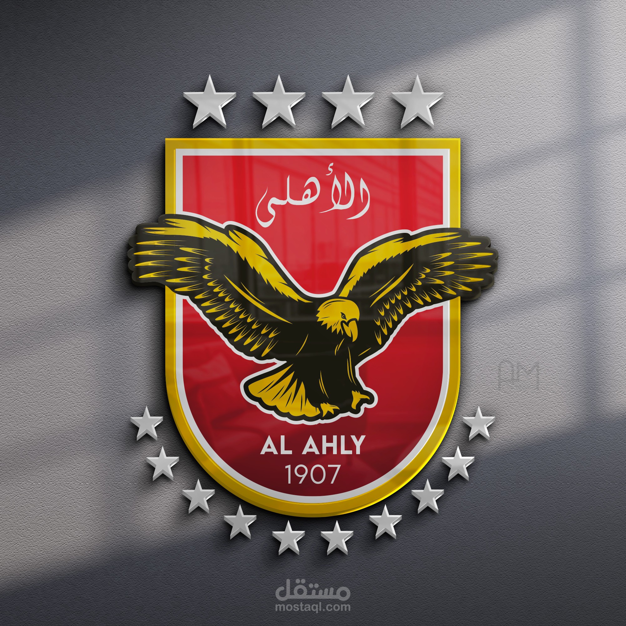 AlAhly sc logo | Unofficial rebranding