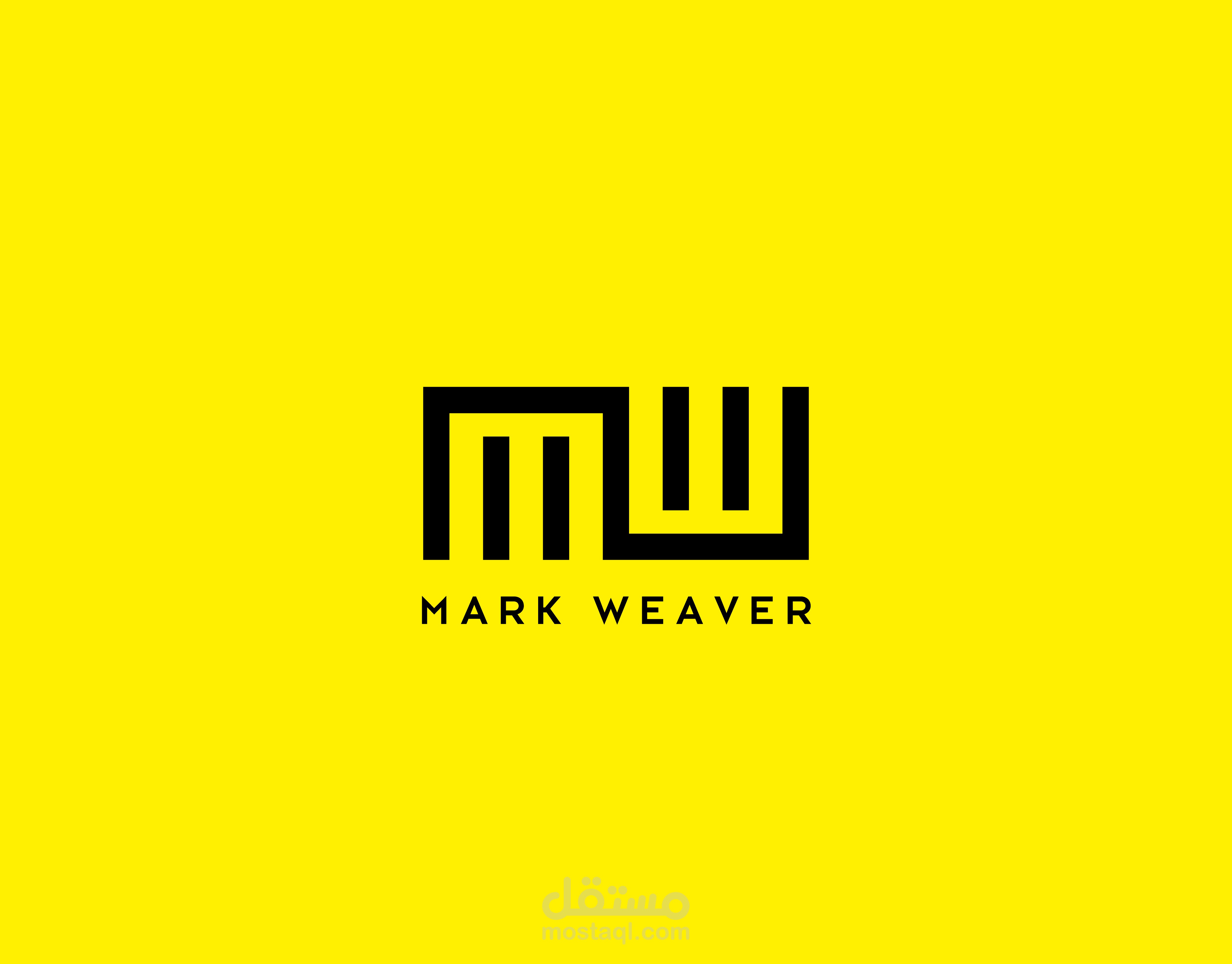 شعار لصفحة على موقع للتواصل الاجتماعي تحت اسم "Mark Weaver"
