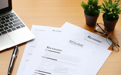 تصميم Resume راقية، احترافية، وبطريقة الانفوجرافيك.