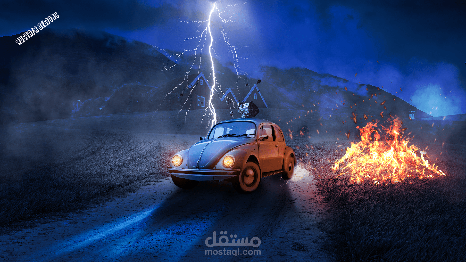 social media design for car