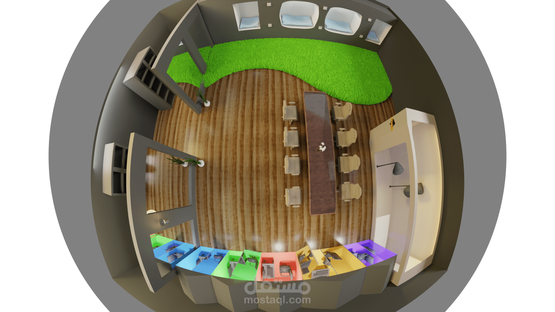 تصميم داخلى ل شركة ميديا