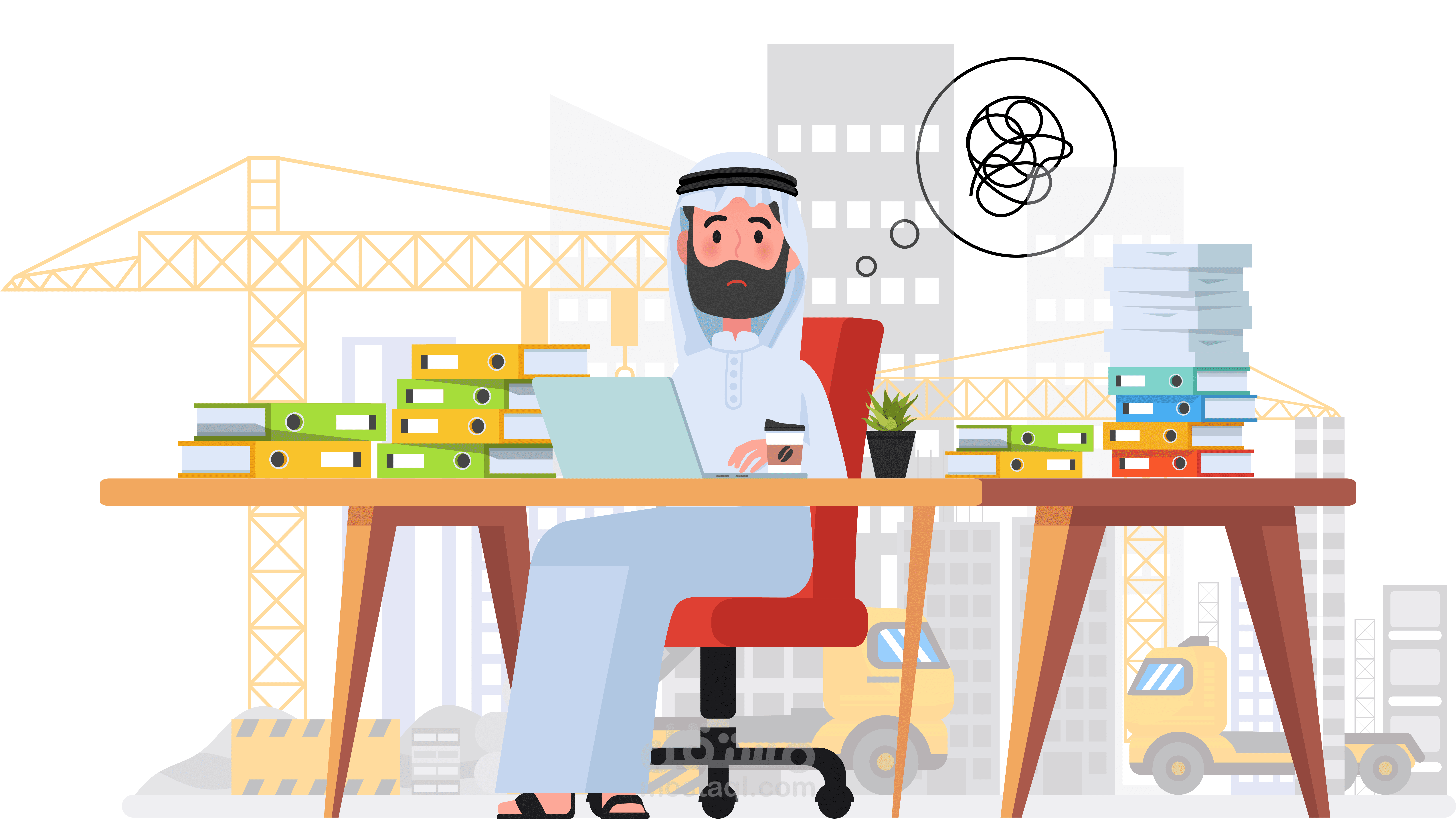 مصاريف البناء موشن جرافيك