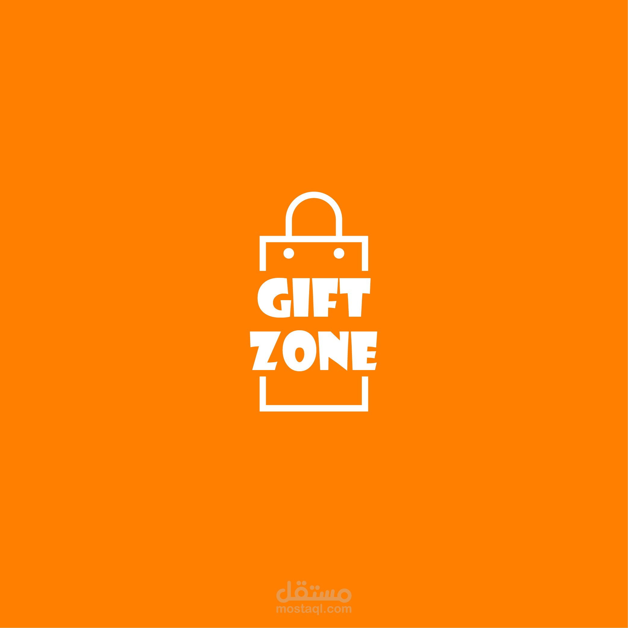 Logo design for gift zone shop