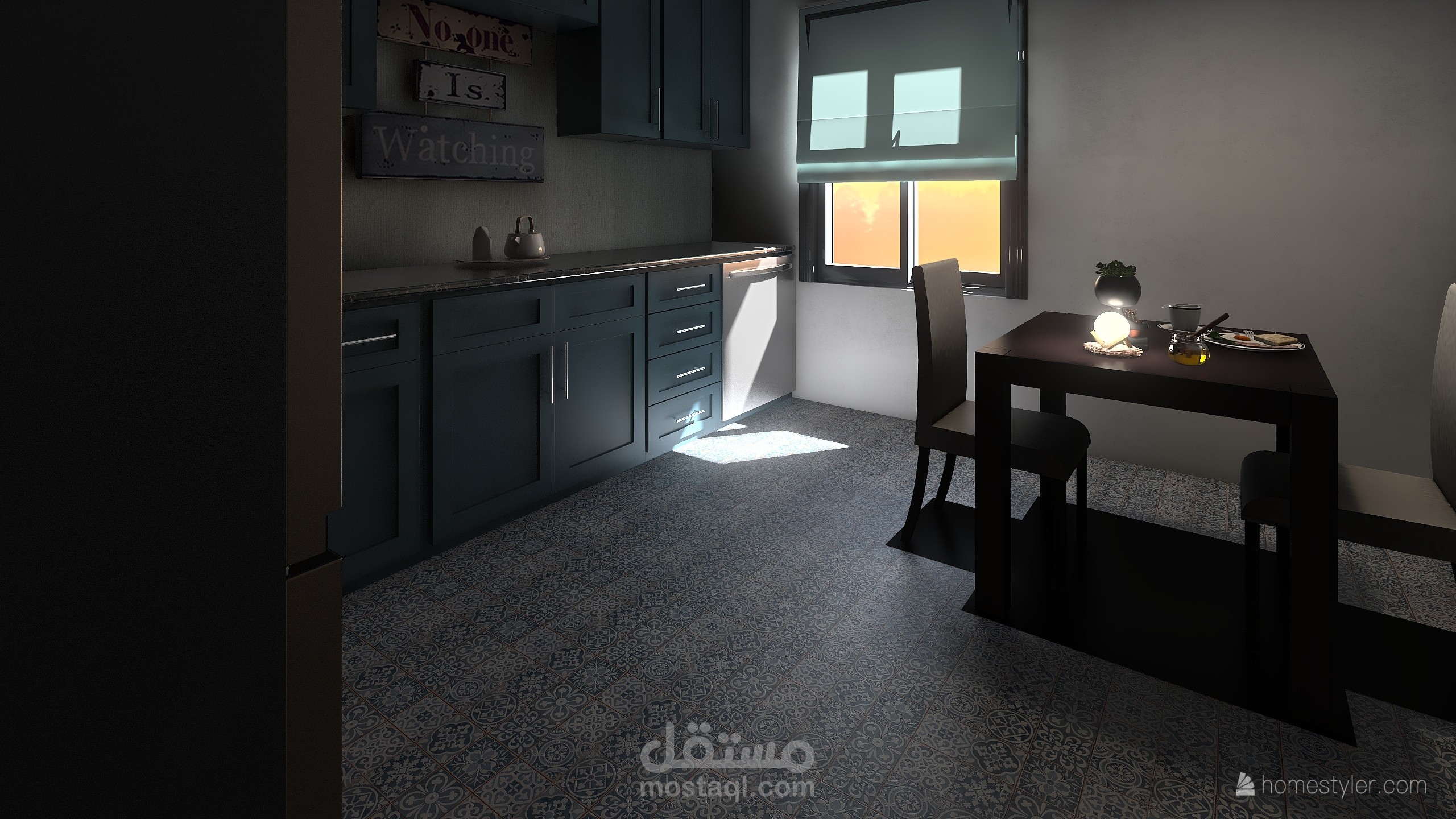 تصميم مطبخ
