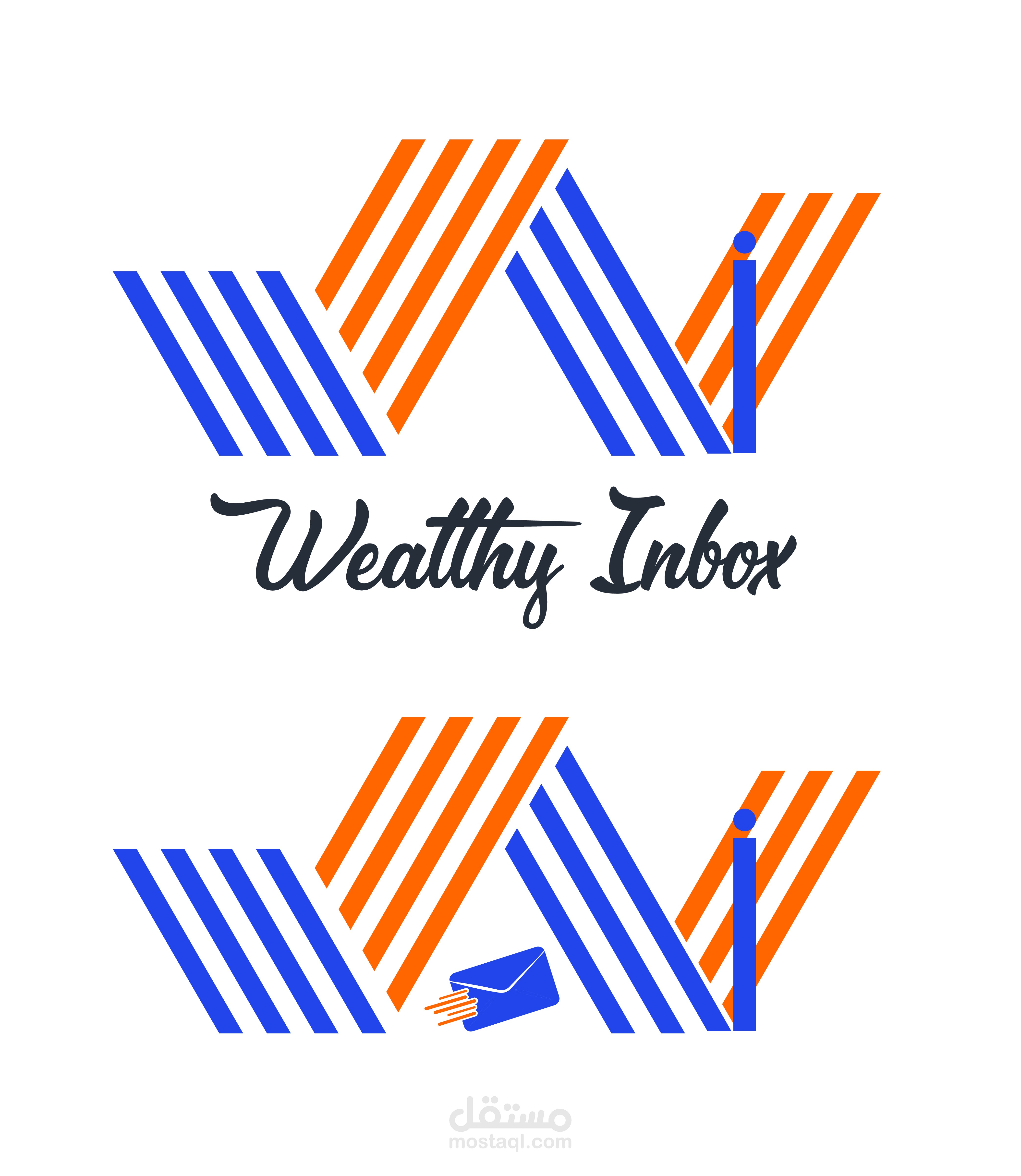 لوجو لشركة خدمات بريدية