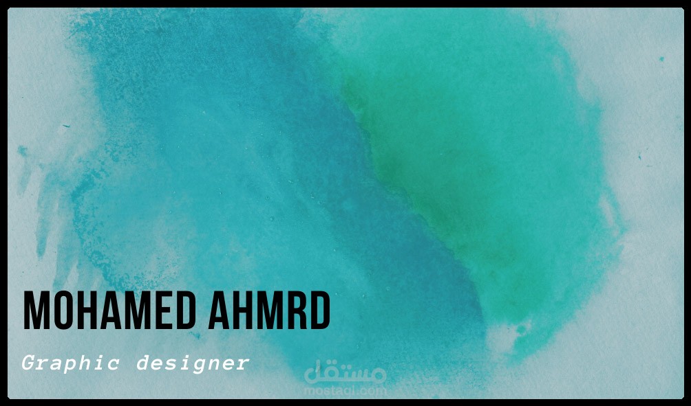 تصميم بيزنس كارد(business card)