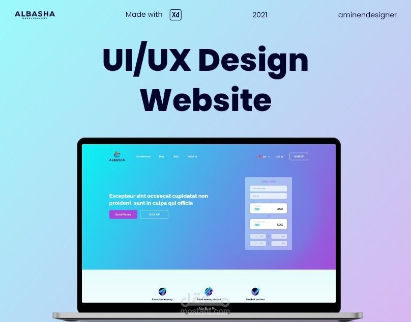 Website Design | Albasha Money Transfer
