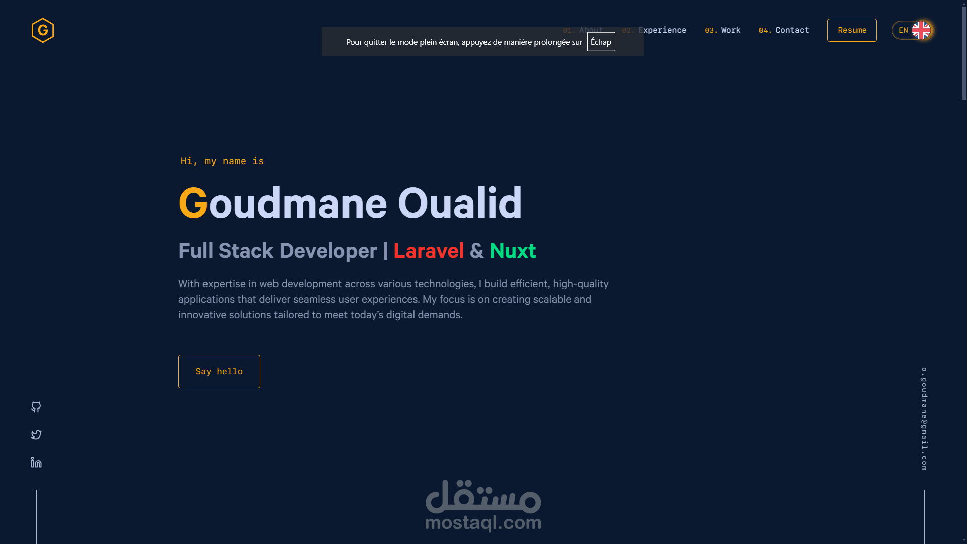 MyAwesomePortfolio