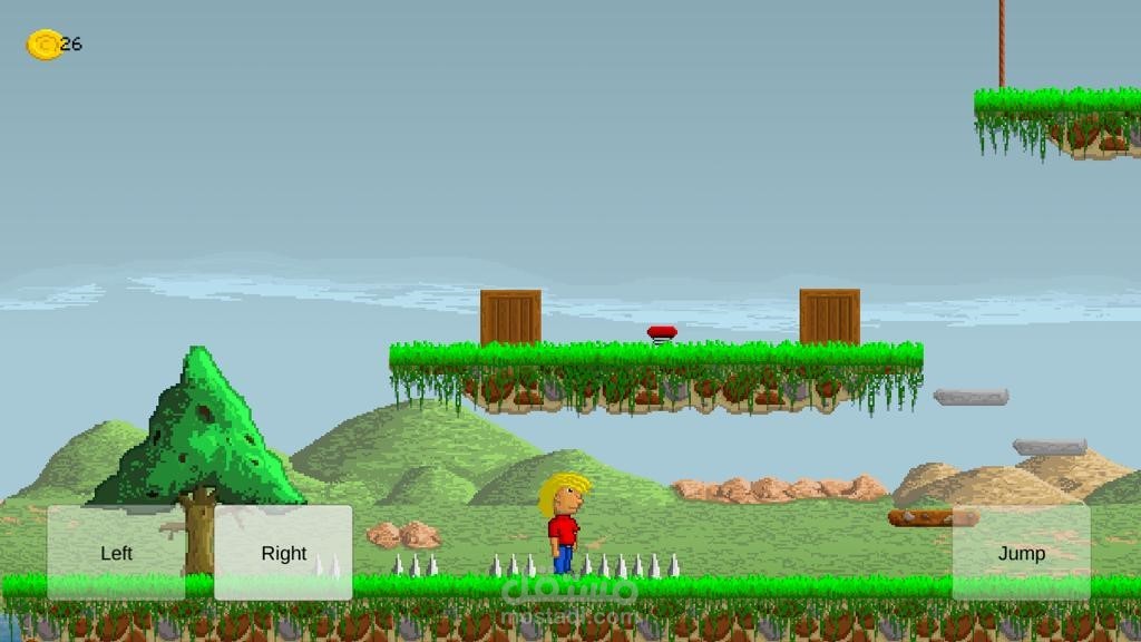 لعبة مغامرات 2D