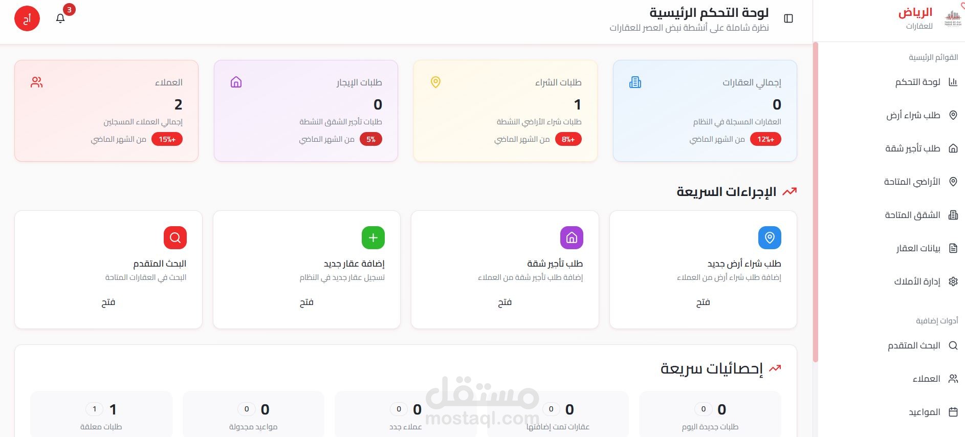 نظام إدارة العقارات