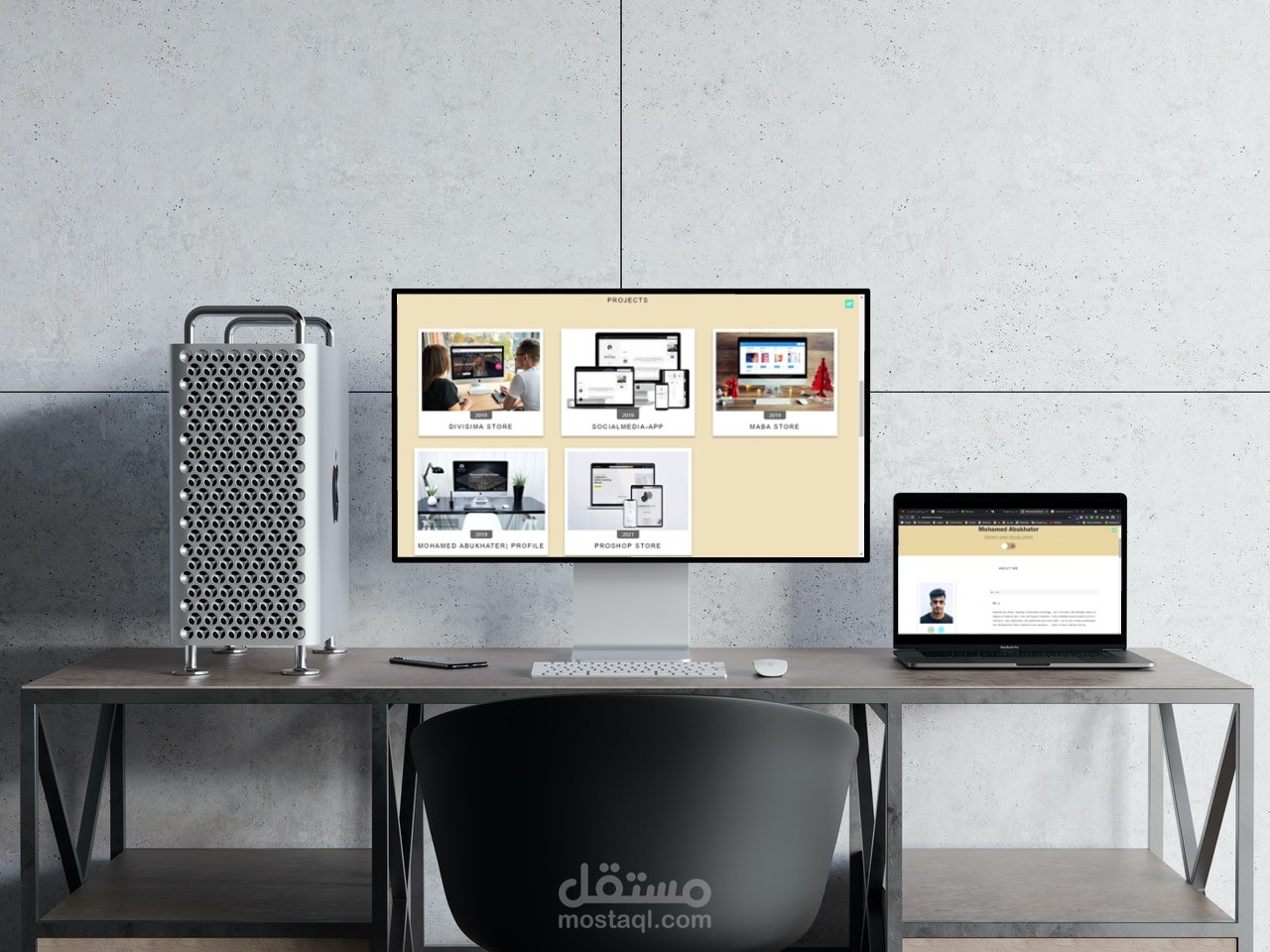 Mohamed Abukhater| Profile Make by React.js