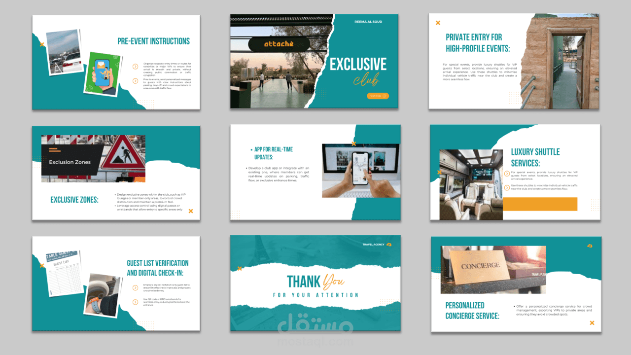 تصميم عرض تقديمي احترافي