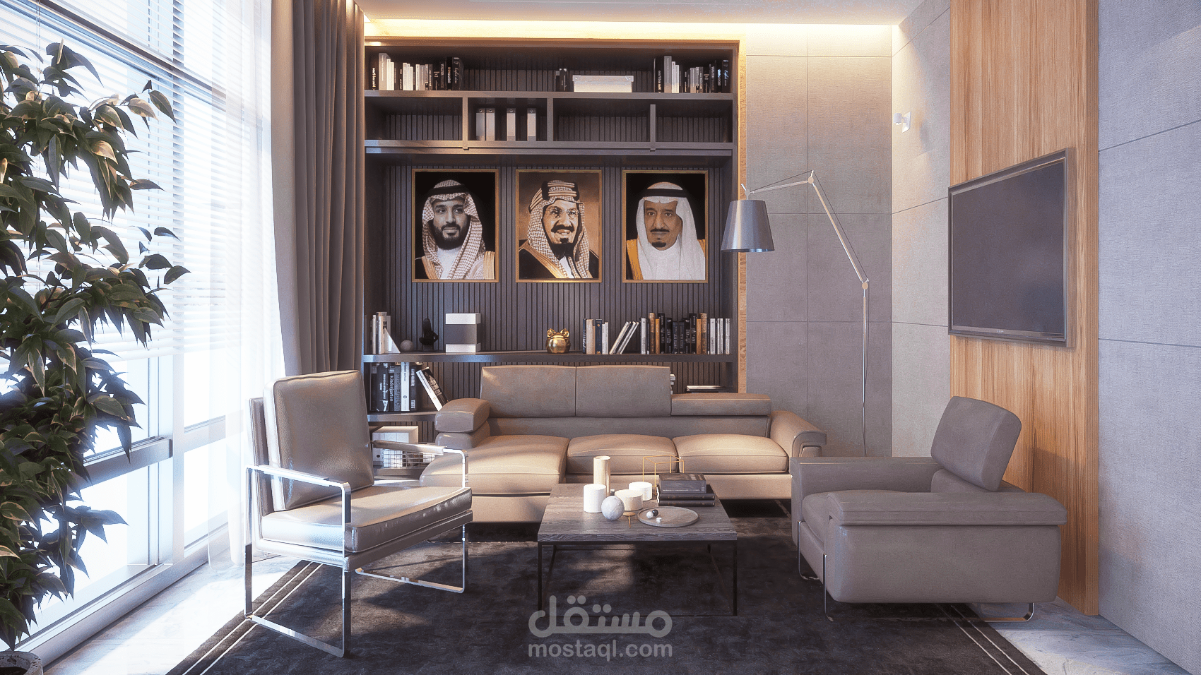 تصميم داخلي لشركة صناعية