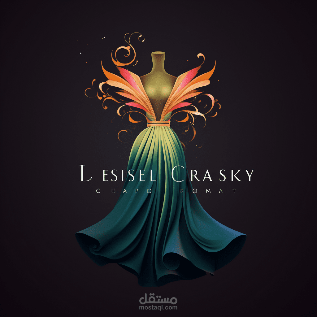 شعار متجر فساتين