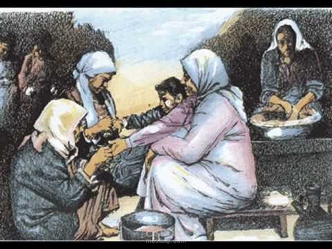تفريغ صوتي لعدة أناشيد شعبية