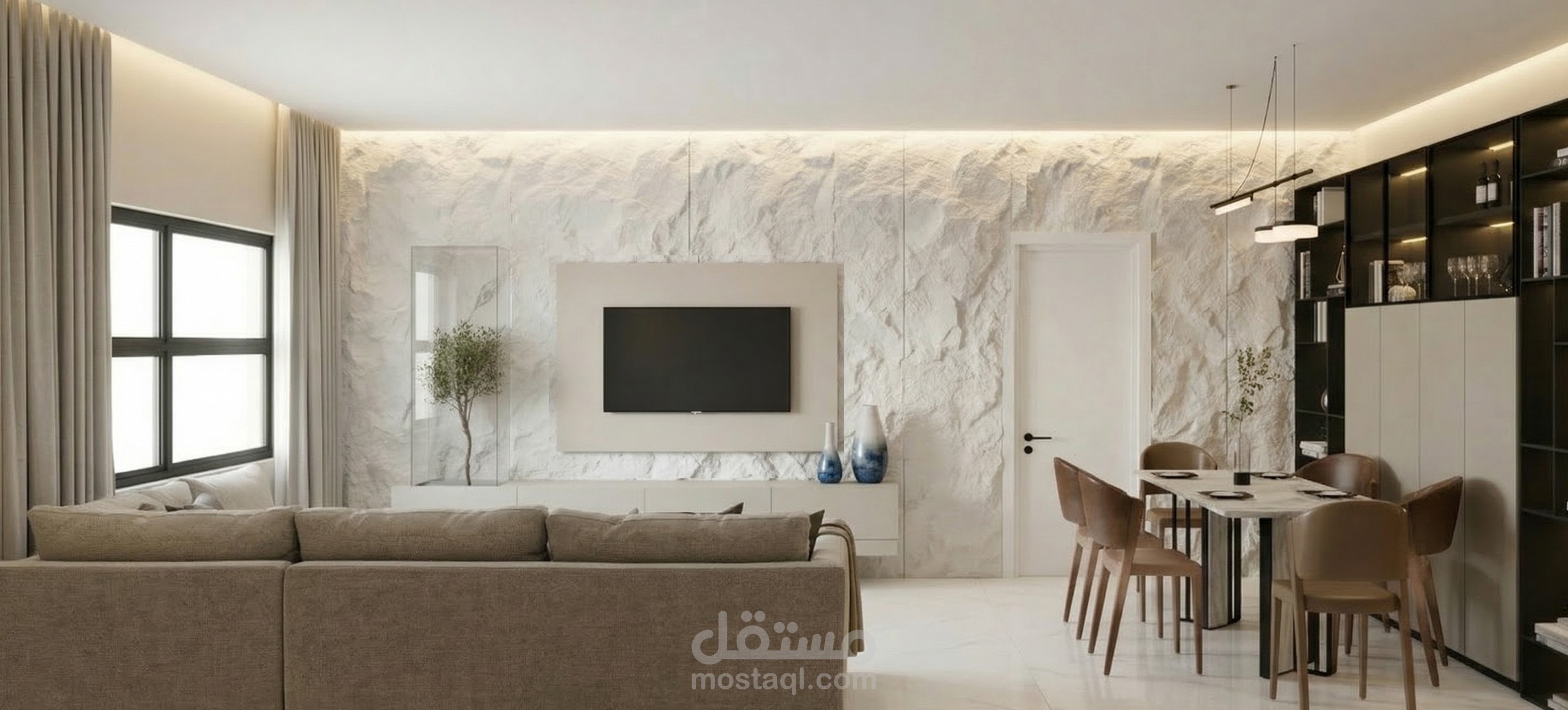 شقة سكنية مودرين