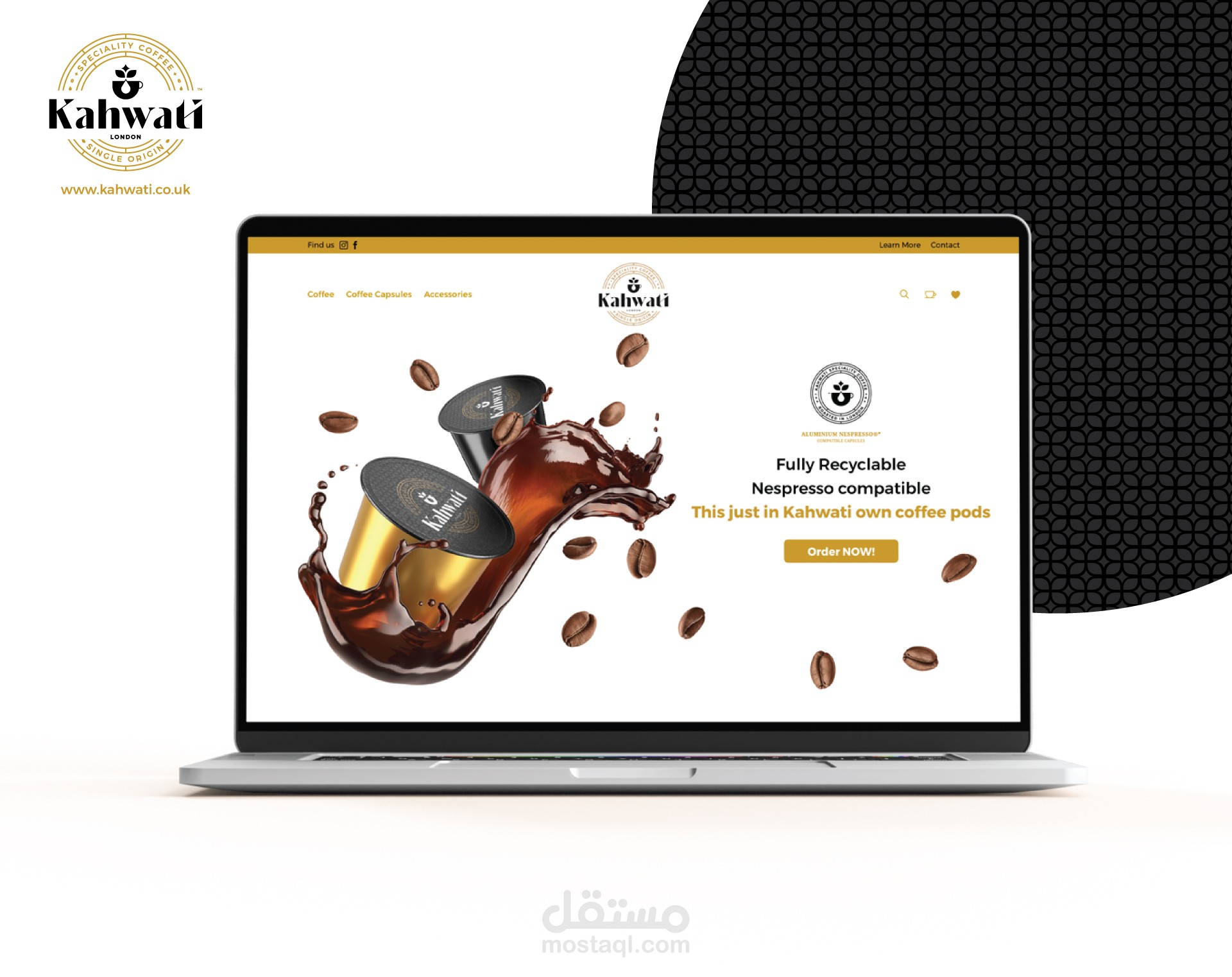 Kahwati - Coffee Brand Website