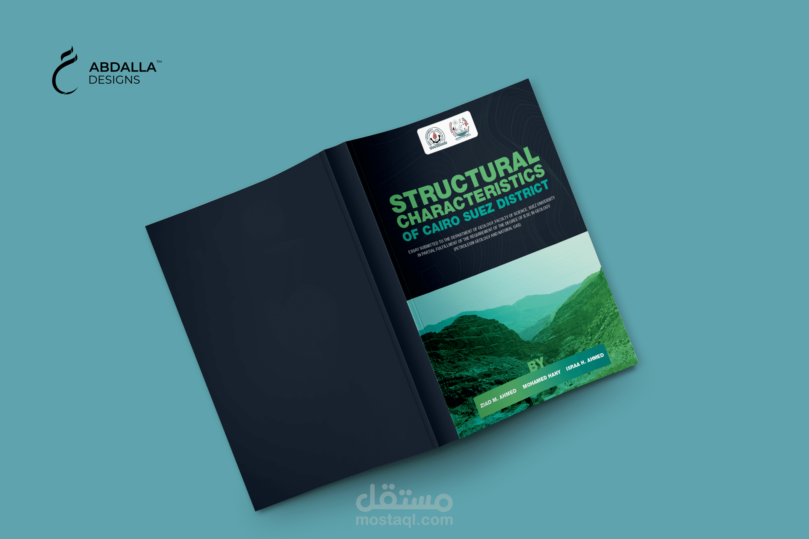 تصميم لغلاف كتاب - Book Cover Design