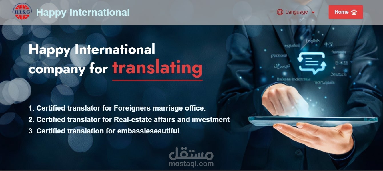 Translating Website