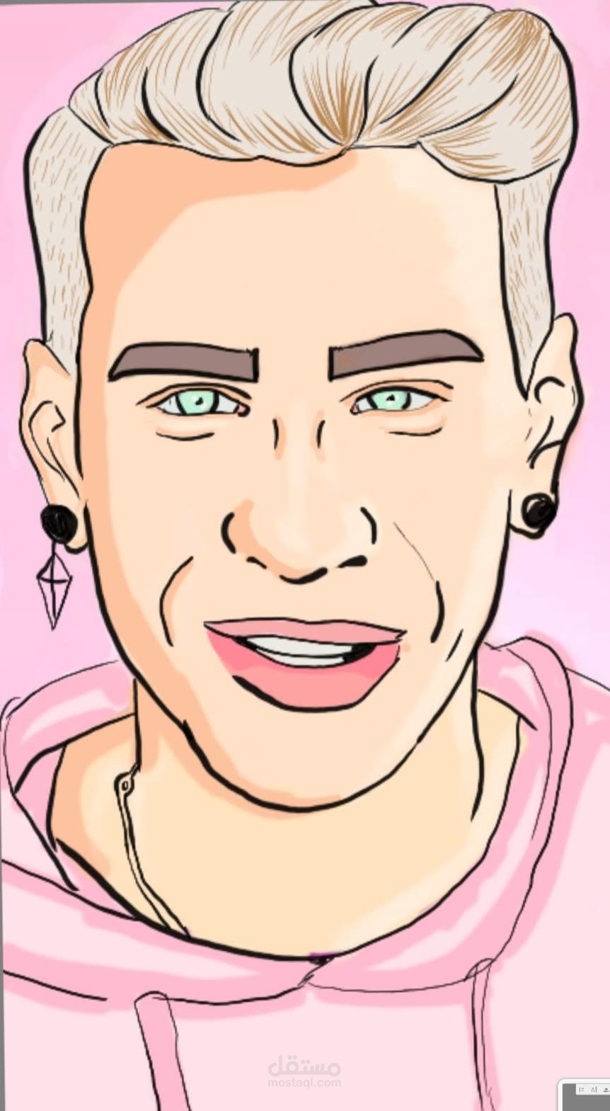 تحويل الشخص لشخصية كرتونية