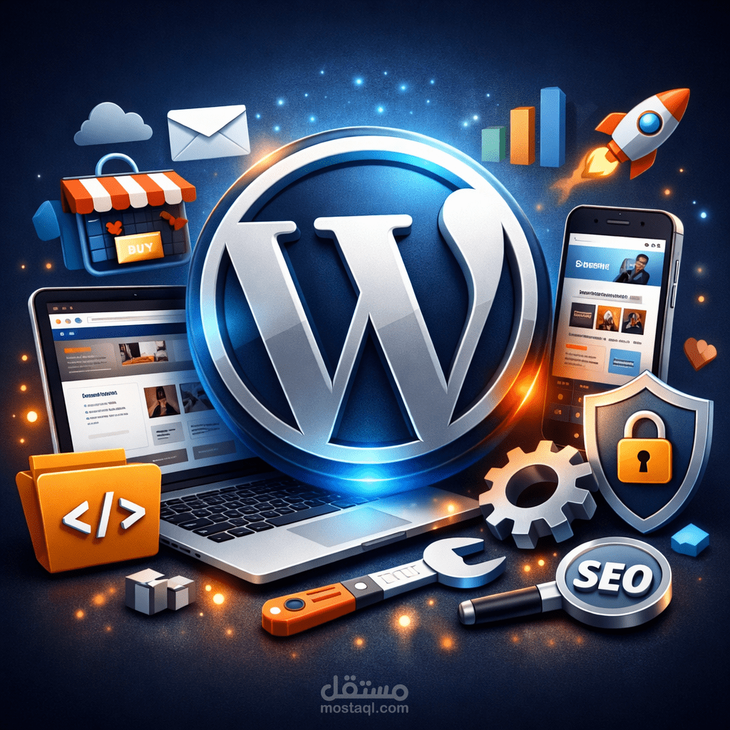 تصميم وتطوير مواقع WordPress